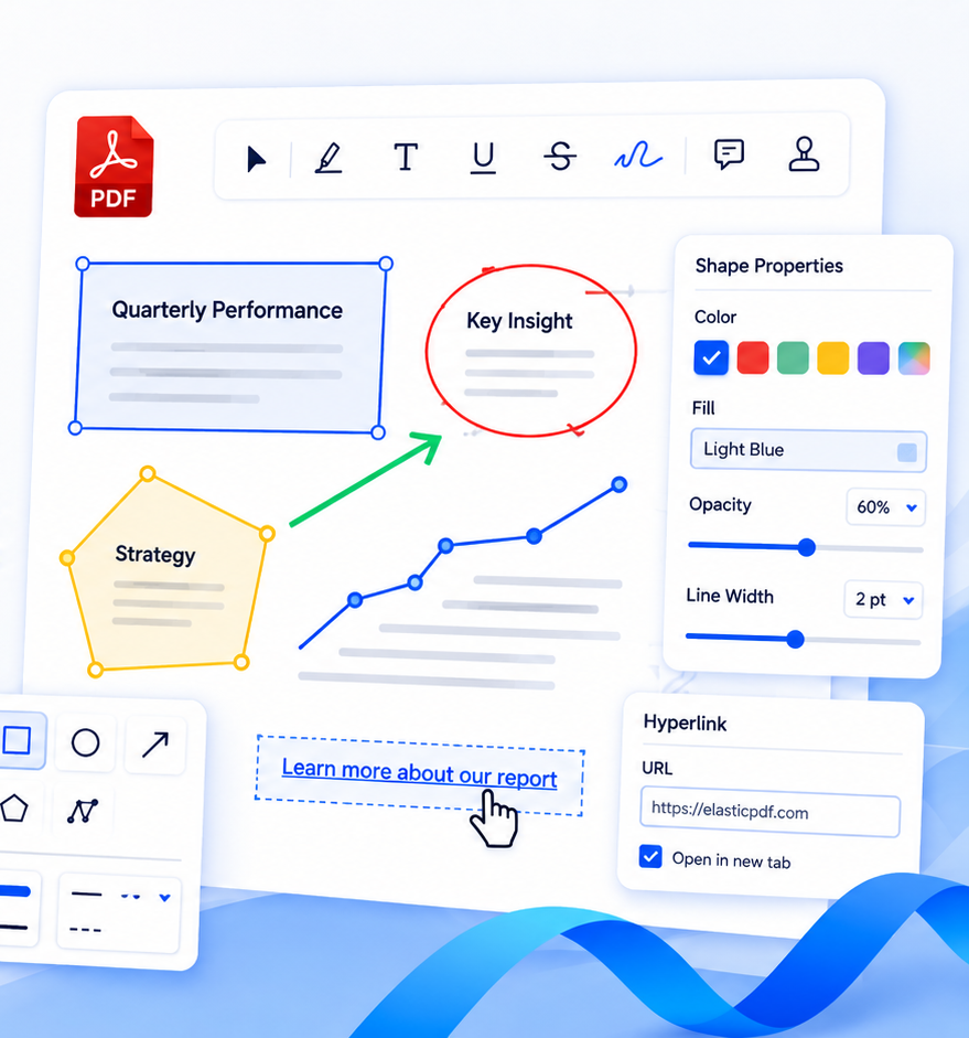 Shape annotations
