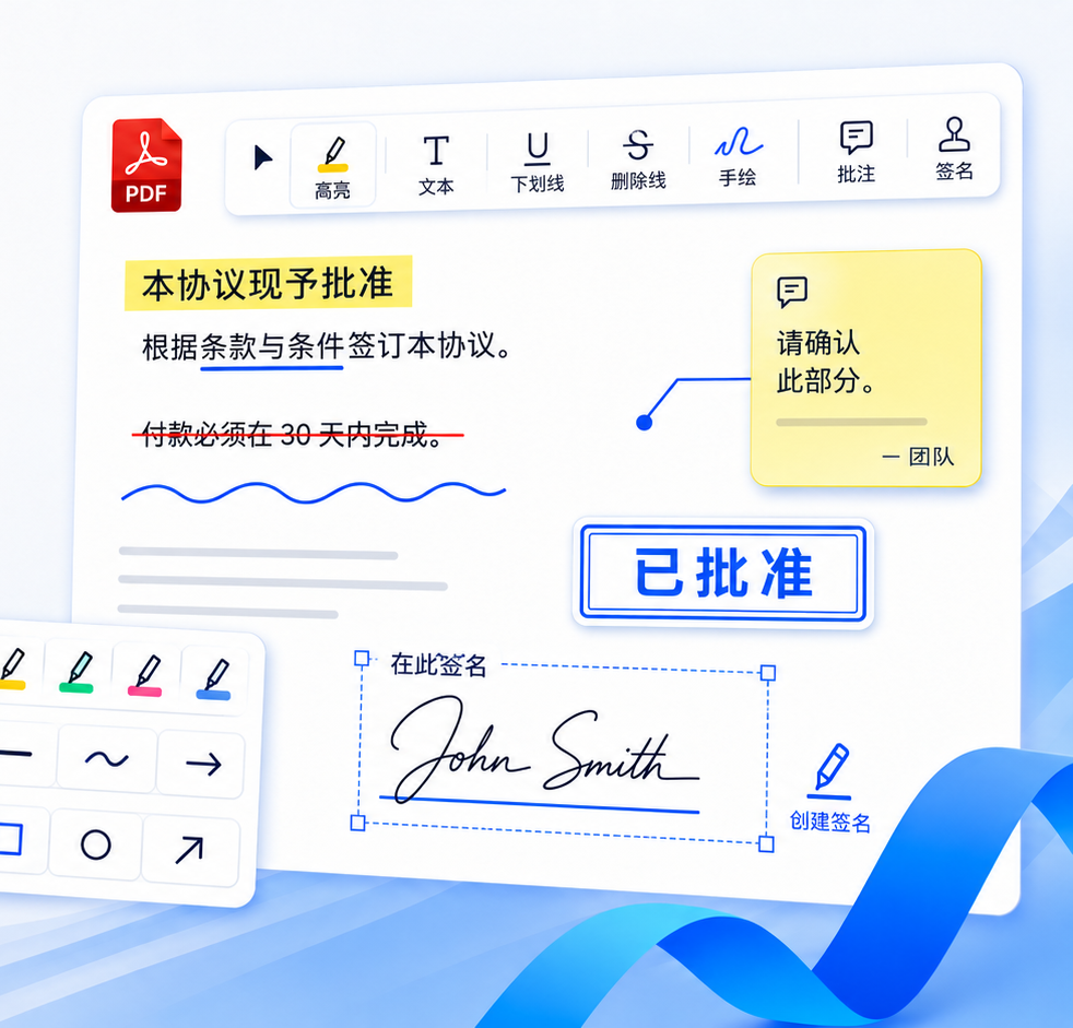 PDF 批注